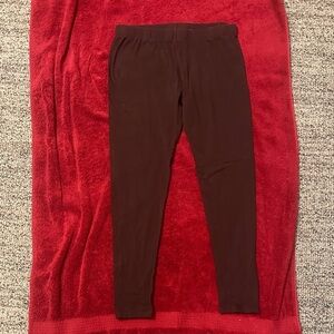 No Boundaries Teen Chocolate Leggings (7-9) Hardly worn